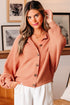 Wide Rib Knit Button Front Dolman Sleeve Sweater Cardigan